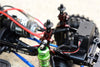 Thunder Tiger Kaiser XS Aluminum Front/Rear Adjustable Shock Mount - 2Pcs Set Red
