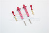 Thunder Tiger Kaiser XS Aluminum Front Body Post Mount - 1 Set Red