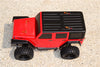 Thunder Tiger Kaiser XS Aluminum Front Body Post Mount - 1 Set Red