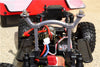 Thunder Tiger Kaiser XS Aluminum Rear Body Post Mount - 1 Set Red