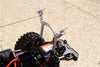 Thunder Tiger Kaiser XS Aluminum Rear Body Post Mount - 1 Set Blue