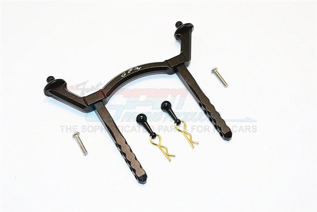 Thunder Tiger Kaiser XS Aluminum Rear Body Post Mount - 1 Set Black