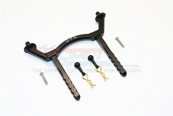 Thunder Tiger Kaiser XS Aluminum Rear Body Post Mount - 1 Set Black