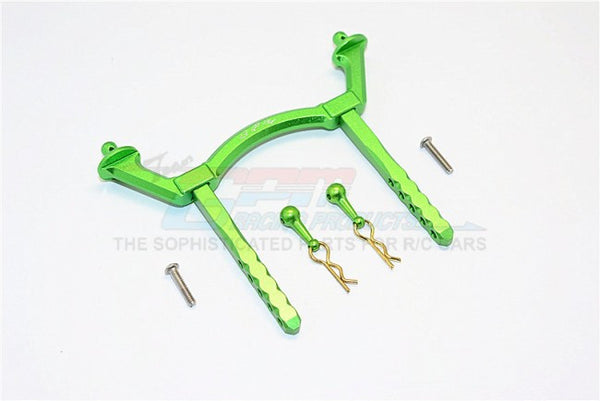 Thunder Tiger Kaiser XS Aluminum Rear Body Post Mount - 1 Set Green