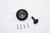 Thunder Tiger Kaiser XS Steel #45 Diff Bevel Gear With Diff Cup Shaft & Pinion Gear - 1 Set Black