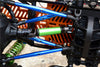 Thunder Tiger Kaiser XS Steel+Aluminum Front & Rear Main Drive Shaft (68mm-78mm) - 2Pcs Set Orange