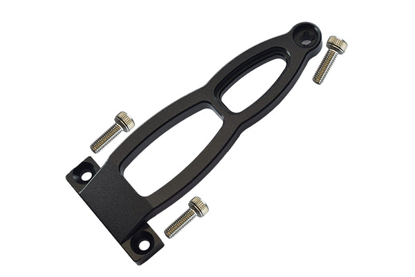 Tamiya Lunch Box Aluminum Front Arm Bulk - 1Pc Set Black