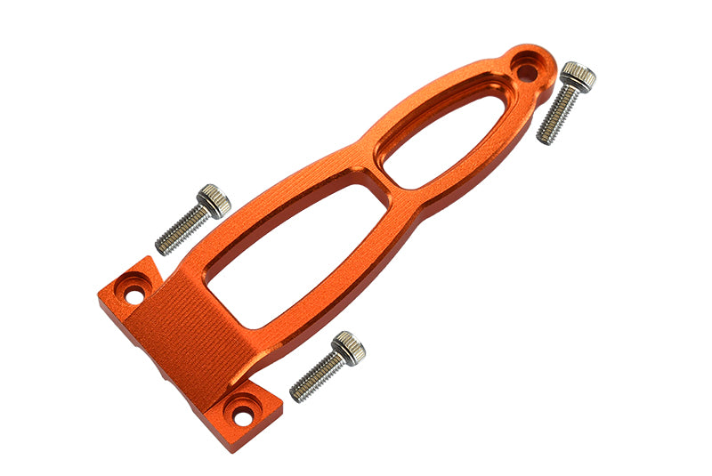 Tamiya Lunch Box Aluminum Front Arm Bulk - 1Pc Set Orange