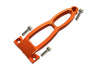 Tamiya Lunch Box Aluminum Front Arm Bulk - 1Pc Set Orange