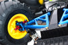 Tamiya Lunch Box Aluminum Front Knuckle Arm - 1Pr Set Silver