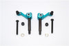 Tamiya Lunch Box Aluminum Front Knuckle Arm - 1Pr Set Sky Blue