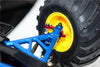 Tamiya Lunch Box Aluminum Front Lower Arm - 1Pr Set Blue