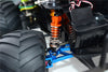 Tamiya Lunch Box Aluminum Front Lower Arm - 1Pr Set Blue