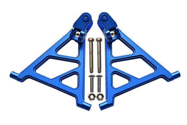 Tamiya Lunch Box Aluminum Front Lower Arm - 1Pr Set Blue