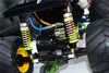 Tamiya Lunch Box Aluminum Rear Adjustable Spring Damper (75mm) & Protector Mount - 1Pr Set Blue