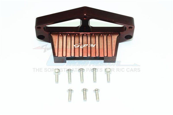 Tamiya Lunch Box Aluminum Front Lower Arm Stabilizer - 1Pc Set Brown