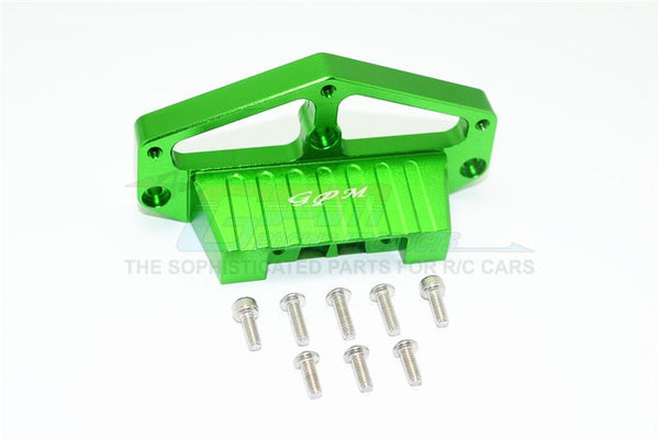 Tamiya Lunch Box Aluminum Front Lower Arm Stabilizer - 1Pc Set Green
