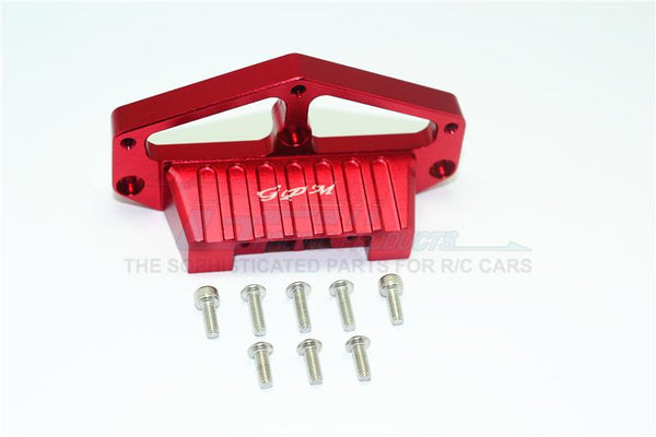 Tamiya Lunch Box Aluminum Front Lower Arm Stabilizer - 1Pc Set Red