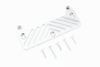 Aluminium Front Bumper Mount For 1/12 Tamiya Lunch Box Monster Truck - 6Pc Set Silver