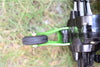 Tamiya Lunch Box Aluminum Rear Wheelie Bar - 1 Set Red