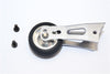 Tamiya Lunch Box Aluminum Rear Wheelie Bar - 1 Set Gray Silver