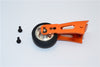 Tamiya Lunch Box Aluminum Rear Wheelie Bar - 1 Set Orange