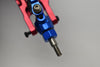 Losi 1/18 Mini-T 2.0 2WD Stadium Truck Aluminum Rear Wheel Hex Adapters 5mm Thick - 4Pc Set Red