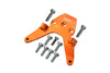 Losi 1/18 Mini-T 2.0 2WD Stadium Truck Aluminum Front Bulkhead - 1Pc Set Orange