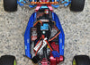 Losi 1/18 Mini-T 2.0 2WD Stadium Truck Aluminum Chassis Side Bars - 10Pc Set Red