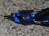 Losi 1/18 Mini-T 2.0 2WD Stadium Truck Aluminum Front Knuckle Arm -2Pc Set Blue