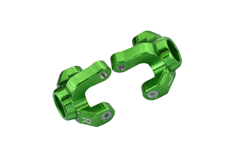 Losi 1/18 Mini-T 2.0 2WD Stadium Truck Aluminum Front Knuckle Arm -2Pc Set Green