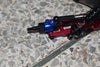 Losi 1/18 Mini-T 2.0 2WD Stadium Truck Aluminum Rear Knuckle Arm - 2Pc Set Blue