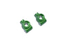 Losi 1/18 Mini-T 2.0 2WD Stadium Truck Aluminum Rear Knuckle Arm - 2Pc Set Green