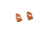 Losi 1/18 Mini-T 2.0 2WD Stadium Truck Aluminum Rear Knuckle Arm - 2Pc Set Orange