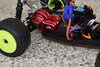 Losi 1/18 Mini-T 2.0 2WD Stadium Truck Aluminum Rear Main Gear Cover - 1Pc Set Black