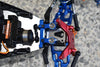 Losi 1/18 Mini-T 2.0 2WD Stadium Truck Aluminum Steering Assembly - 7Pc Set Silver