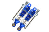 Losi 1/18 Mini-T 2.0 2WD Stadium Truck Aluminum Front Spring Dampers (50mm) - 2Pc Set Blue