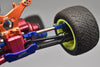 Losi 1/18 Mini-T 2.0 2WD Stadium Truck Harden Steel #45 Rear CVD Drive Shaft- 2Pc Set Black