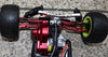 Losi 1/18 Mini-T 2.0 2WD Stadium Truck Aluminum Rear Lower Arms - 2Pc Set Orange
