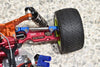 Losi 1/18 Mini-T 2.0 2WD Stadium Truck Aluminum + Stainless Steel Rear Upper Arm Tie Rod - 6Pc Set Green