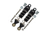 Losi 1/18 Mini-T 2.0 2WD Stadium Truck Aluminum Rear Spring Dampers (60mm) - 2Pc Set Black