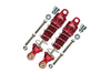 Losi 1/18 Mini-T 2.0 2WD Stadium Truck Aluminum Rear Spring Dampers (60mm) - 2Pc Set Red