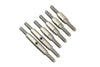 Losi 1/18 Mini-T 2.0 2WD Stadium Truck Stainless Steel Adjustable Front Upper Arm Tie Rod + Front Steering + Rear Upper Arm Tie Rod (No Ball Ends) - 6Pc Set Original Color