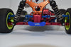 Losi 1/18 Mini-T 2.0 2WD Stadium Truck Upgrade Parts Aluminium Rear Bumper - 1Pc Set Blue