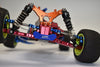 Losi 1/18 Mini-T 2.0 2WD Stadium Truck Upgrade Parts Aluminium Rear Bumper - 1Pc Set Orange