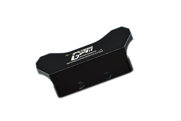 Losi 1/18 Mini-T 2.0 2WD Stadium Truck Upgrade Parts Aluminium Rear Bumper - 1Pc Set Black