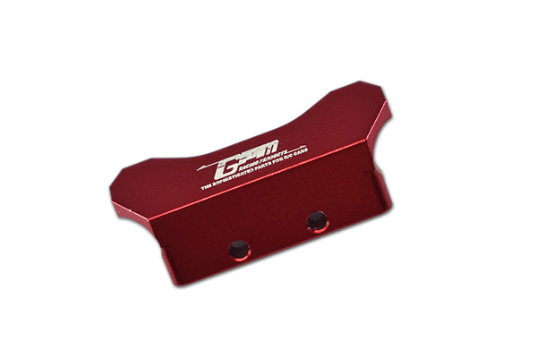 Losi 1/18 Mini-T 2.0 2WD Stadium Truck Upgrade Parts Aluminium Rear Bumper - 1Pc Set Red