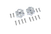 Losi 1/8 LMT 4WD Solid Axle Monster Truck LOS04022 Aluminum Hex Adapters Converter (+5mm) - 14Pc Set Silver
