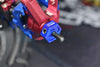Losi 1/8 LMT 4WD Solid Axle Monster Truck Upgrade Parts Aluminum 7075-T6 Hex Adapter (17mmx8mm) - Blue