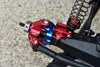 Aluminum Front C-Hubs For Losi 1:8 LMT 4WD Solid Axle Monster Truck LOS04022 / LMT Mega Truck Brushless LOS04024 / LMT Grave Digger / Son-uva Digger LOS04021 Upgrades - 10Pc Set Silver